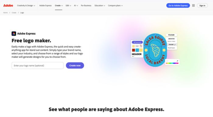 Adobe Express Logo Maker