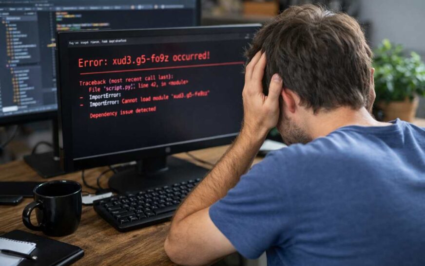 how to fix xud3.g5-fo9z python